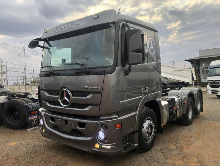 MERCEDES-BENZ ACTROS 2546 LS 6X2 CONFORT DIESEL AUTOMATICO 2018 MERCEDES-BENZ ACTROS 2546 LS 6X2 CONFORT DIESEL AUTOMATICO 2018